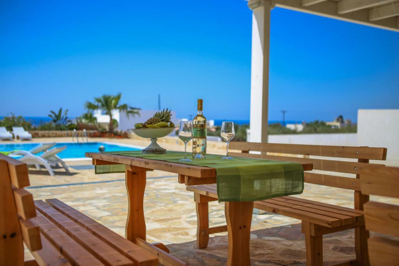 Villa Maria Makrýgialos Exteriér fotografie